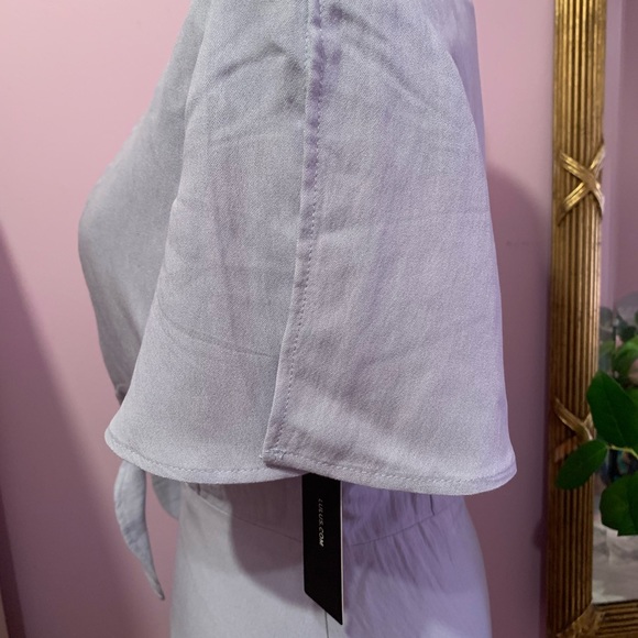 Lulus Sea Day Light Blue Skater Dress XS - Picture 8 of 15